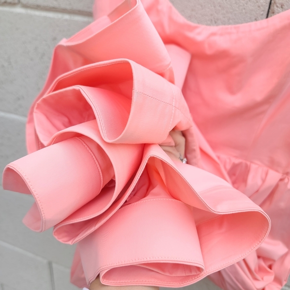 House Of CB | Lolita Rose Pink Cotton Corset Sundress Size Medium - Picture 9 of 15